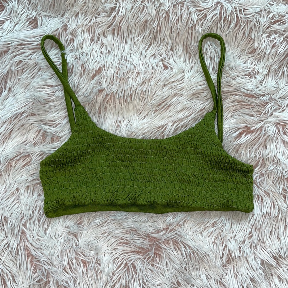Green Bikini Top